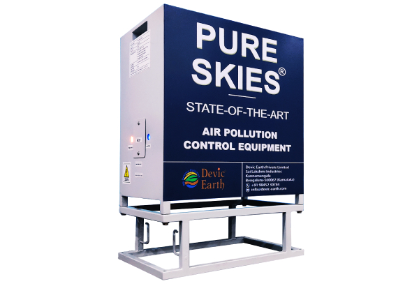 Devic Earth launches air pollution control system